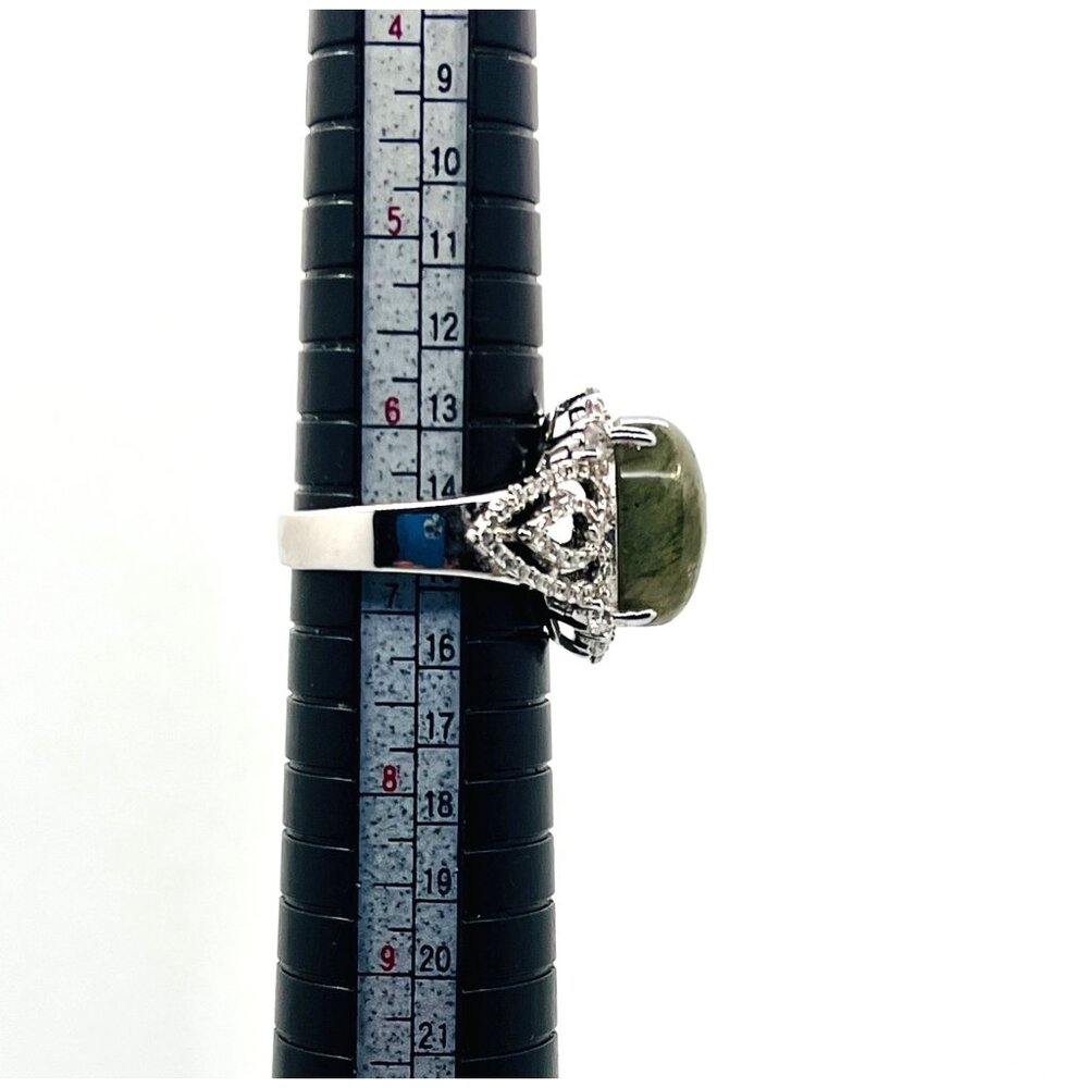 NWOT, Beautiful Labradorite stone on a 925 sterling silver band, size 7 - Picture 7 of 7